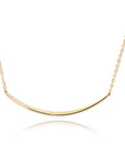 Carla | Nancy B. Half Curved Wire Necklace