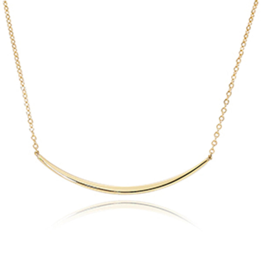 Carla | Nancy B. Half Curved Wire Necklace