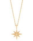 Yellow Gold Diamond Star Pendant Necklace by Carla | Nancy B.