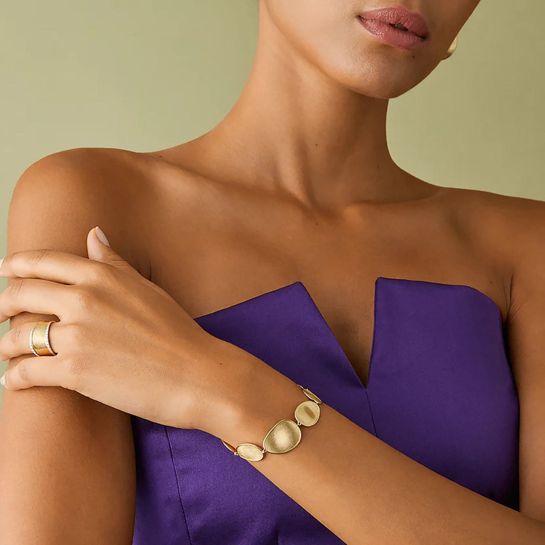Yellow Gold 'Lunaria' Bracelet by Marco Bicego - Skeie's Jewelers