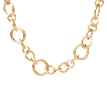 'Jaipur' Yellow Gold Link Necklace by Marco Bicego - Skeie's Jewelers
