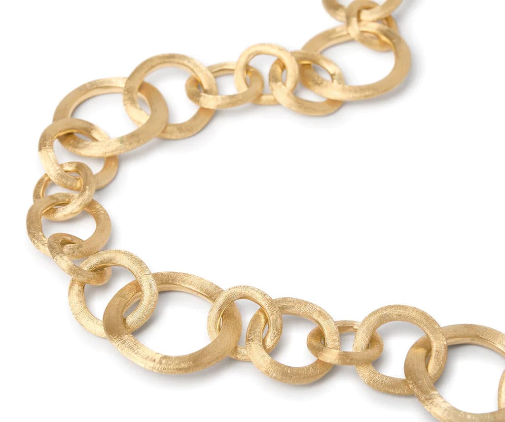 'Jaipur' Yellow Gold Link Necklace by Marco Bicego - Skeie's Jewelers