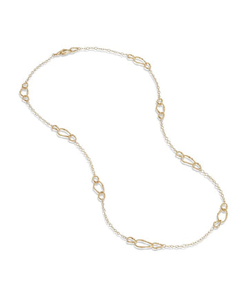 'Marrakech Onde' Yellow Gold Link Necklace by Marco Bicego - Skeie's Jewelers