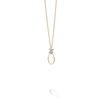 'Marrakech' 18K Diamond Flower Pendant Necklace by Marco Bicego - Skeie's Jewelers