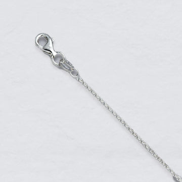Sterling Silver Chain Necklace Cable Chain