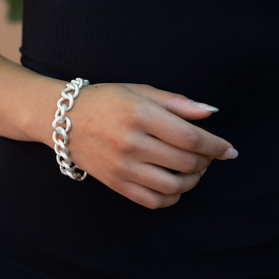 Lika Behar Open Curb 'Carla' Diamond Chain Bracelet