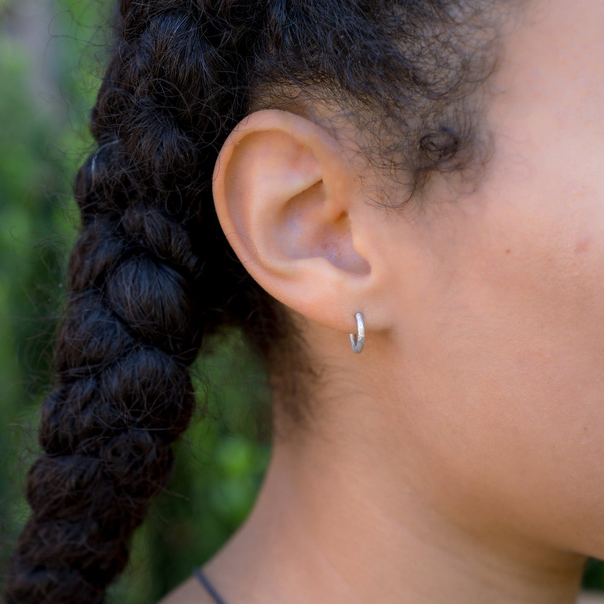 Lika Behar "Diana" Sterling Silver Hoop Earrings