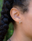 Lika Behar "Diana" Sterling Silver Hoop Earrings