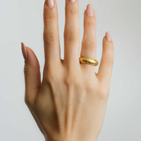Lika Behar 24k Gold & Diamond 'Ios' Band Ring