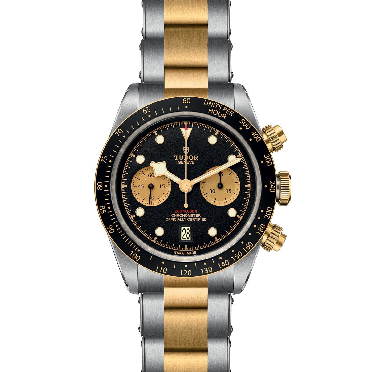 Tudor Black Bay Chrono S&G Black Dial - M79363N-0001