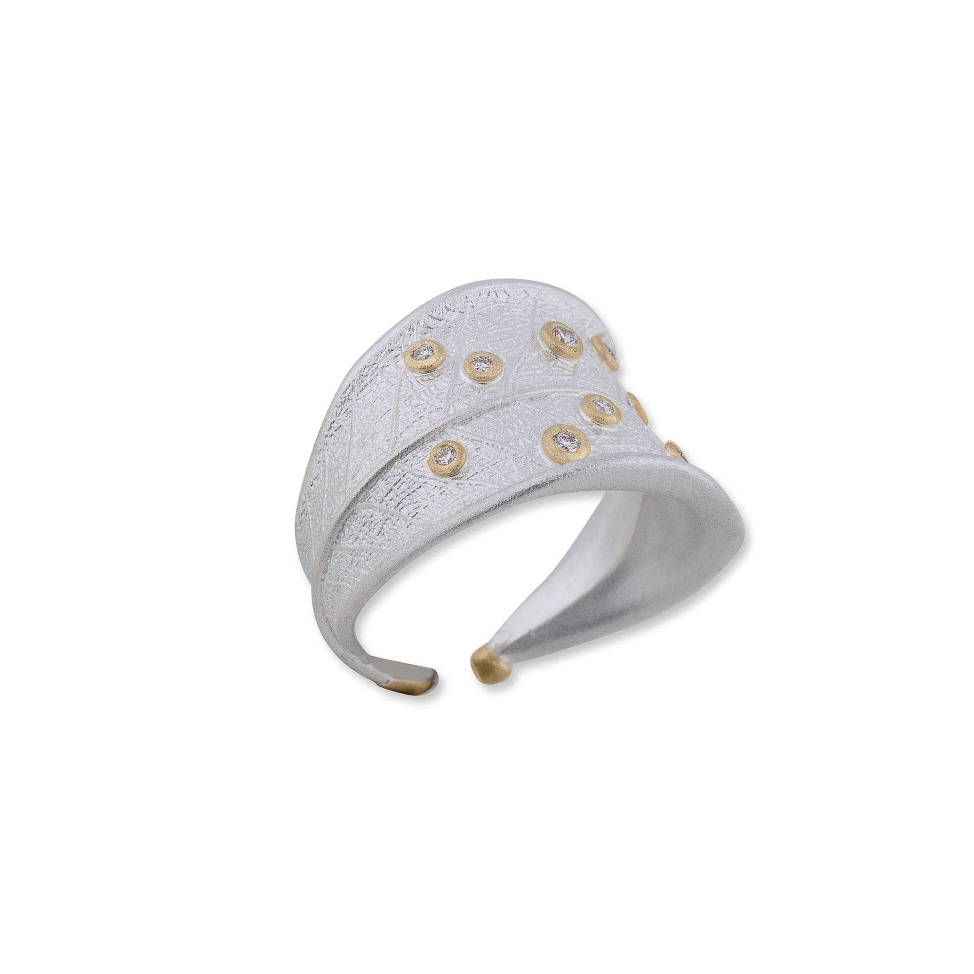 Lika Behar 'Machka Park' Sterling Silver Leaf Ring