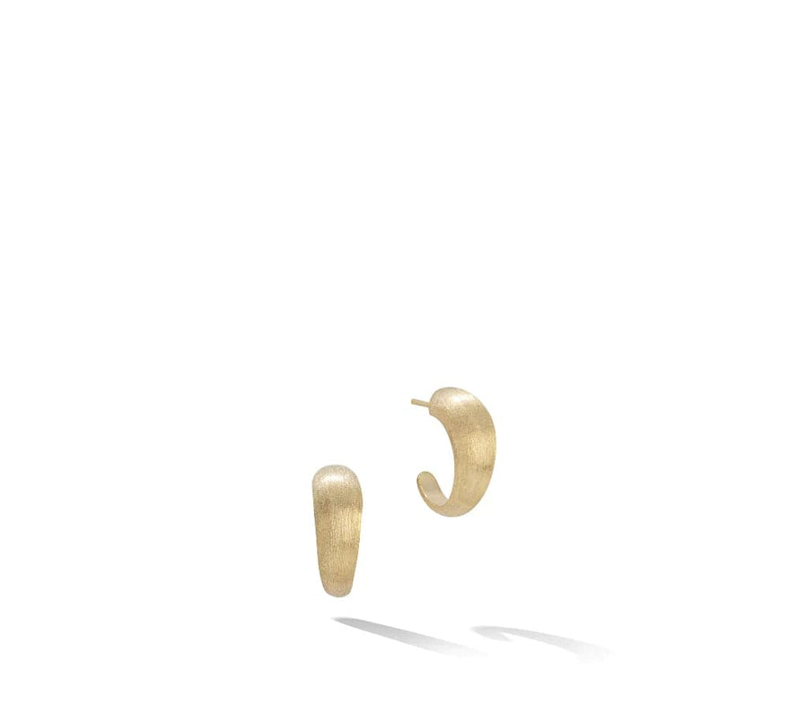 'Lucia' Yellow Gold Hoop Earrings by Marco Bicego - Skeie's Jewelers