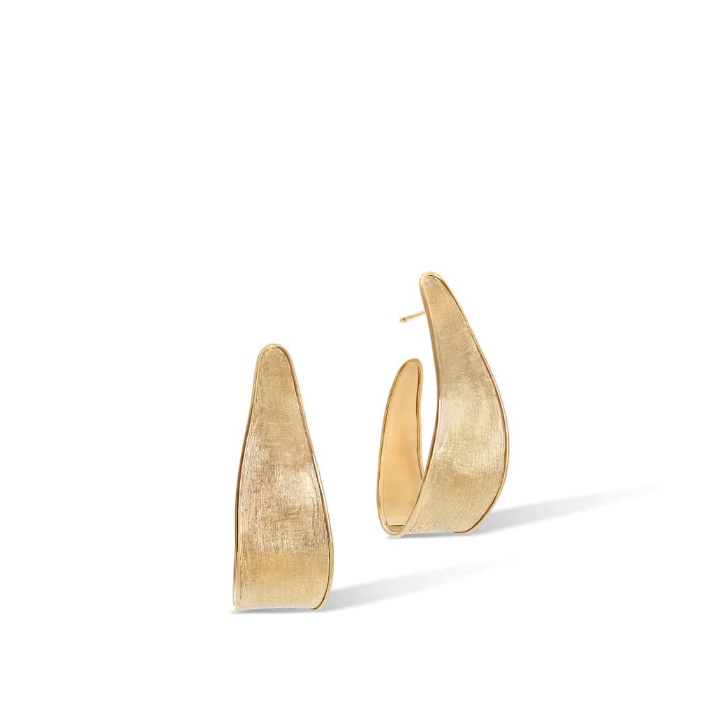 Yellow Gold 'Lunaria' Hoops by Marco Bicego - Skeie's Jewelers