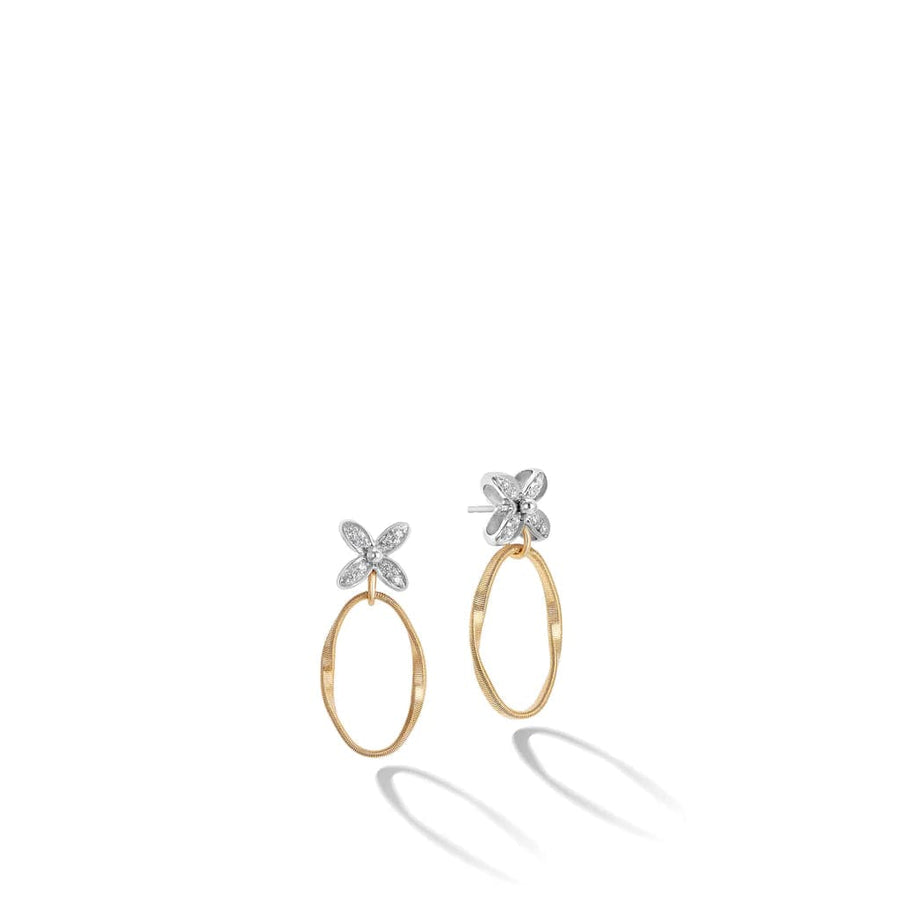 'Marrakech' Gold & Diamond Dangle Earrings by Marco Bicego - Skeie's Jewelers