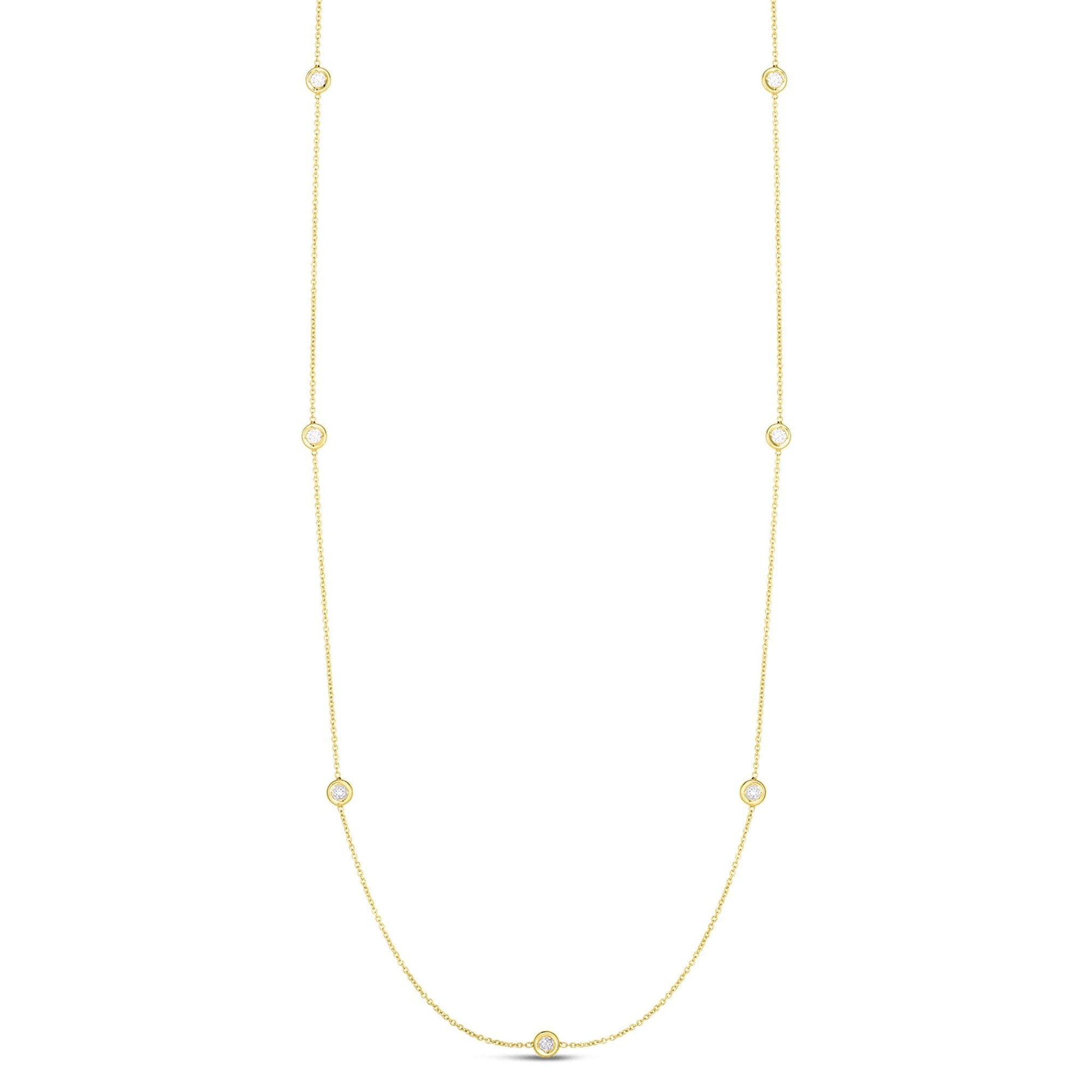 Roberto Coin Diamond Station Necklace