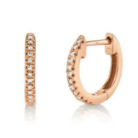 Shy Creation's Diamond Huggie Hoop Earrings - Skeie's Jewelers