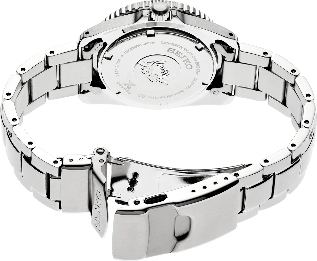 Seiko Prospex SNE583 Solar Diver Green Dial Watch
