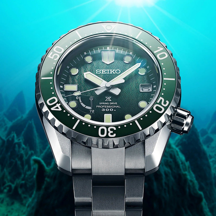 Seiko Watch Prospex LX SNR045 Divers Green Dial Limited Edition Watch