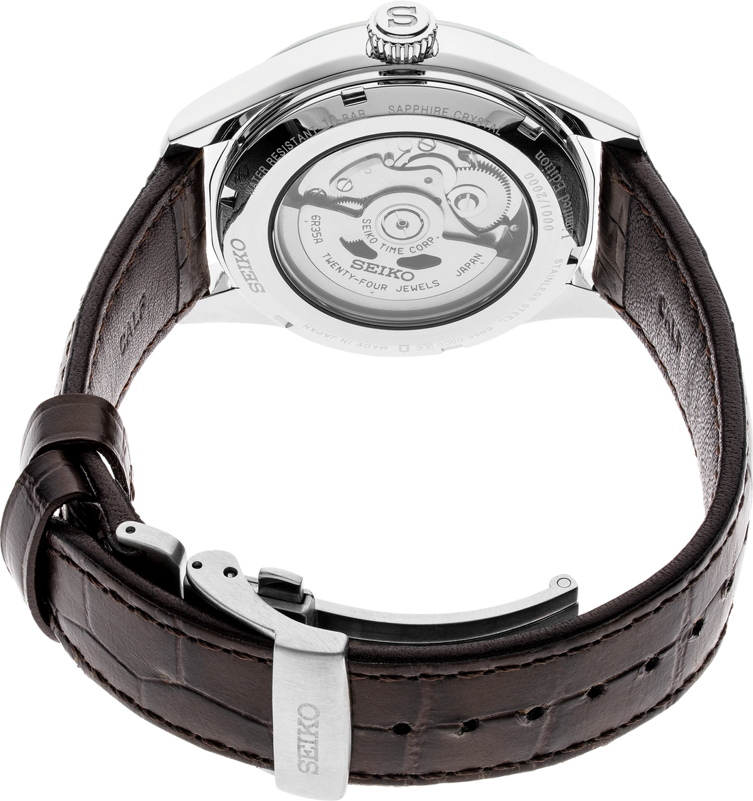 Seiko Presage SPB111 Enamel Green Dial Limited Edition Watch