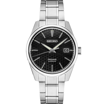 Seiko Presage SPB203 Black Dial Watch 39.3mm