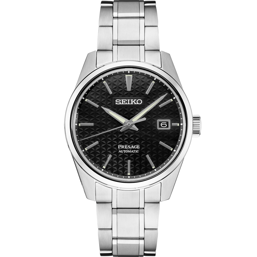 Seiko Presage SPB203 Black Dial Watch 39.3mm