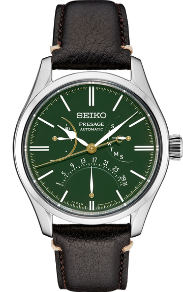 Seiko Presage SPB295 Limited Edition Green Dial Watch Front 