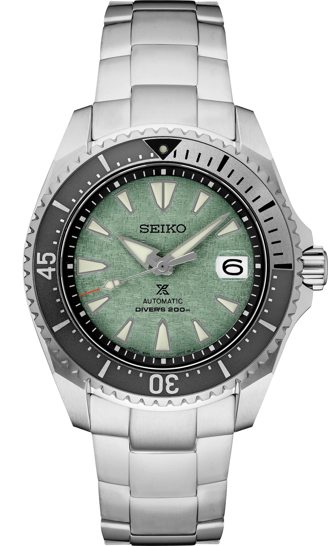 Seiko Prospex SPB349 Green Dial Titanium Diver Watch Front