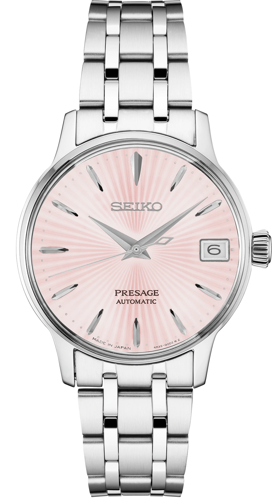 Seiko Presage SRP839 Cocktail Time Pink Dial Watch