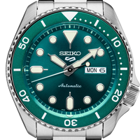 Seiko 5 Sports SRPD61 Green Dial Automatic Watch