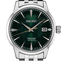 Seiko Presage SRPE15 Cocktail Time Green Dial Watch Skeie s Jewelers