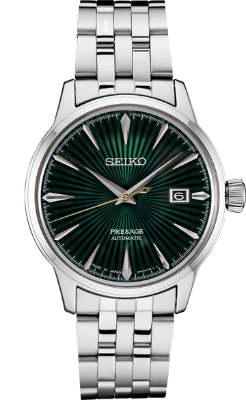 Seiko Presage SRPE15 Cocktail Time Green Dial Watch