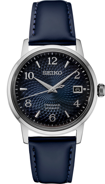 Seiko Presage SRPE43 Cocktail Time Blue Dial 38.5mm Watch 