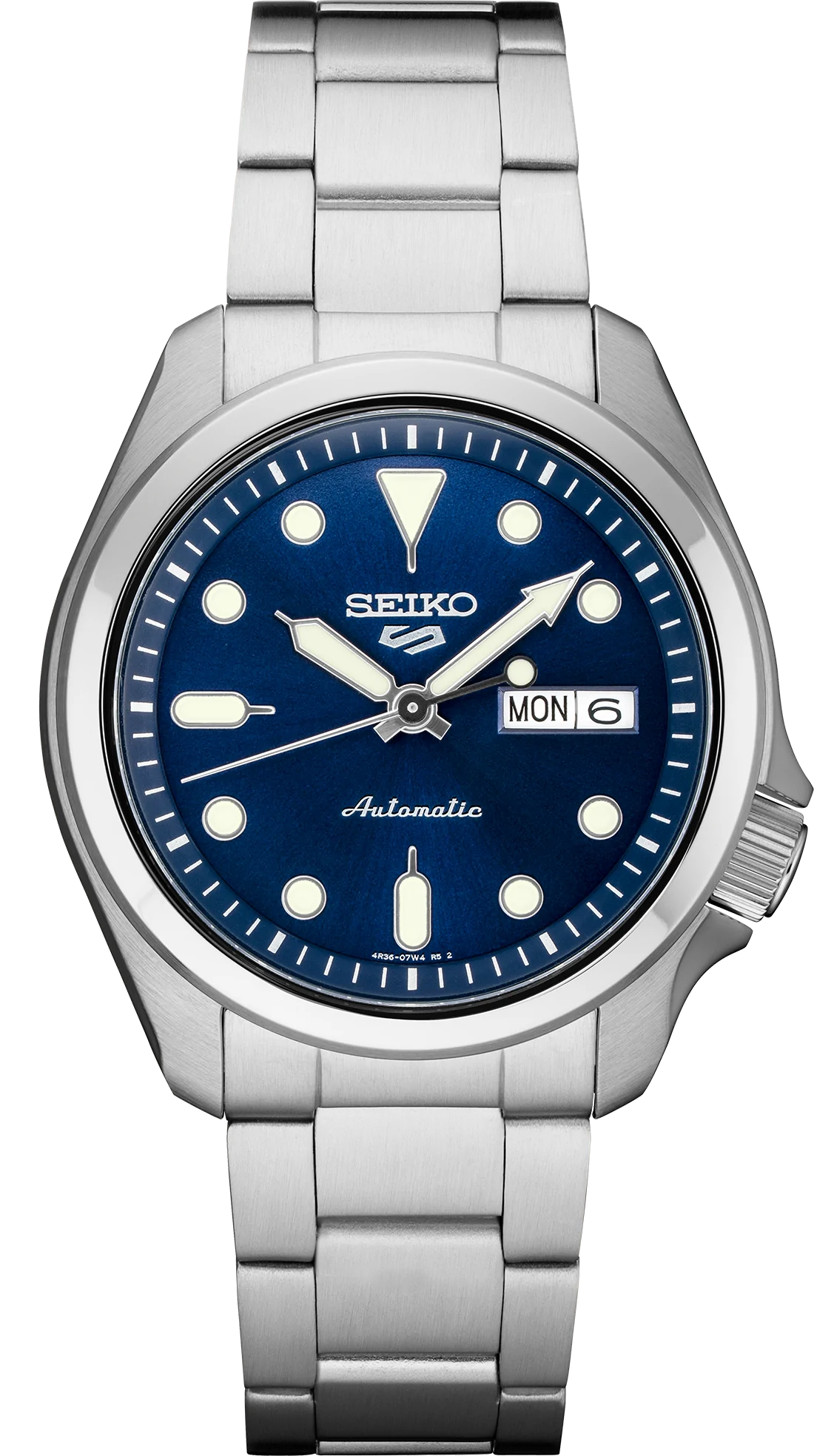 Seiko 5 Sports SRPE53 Blue Dial Stainless Steel Automatic Watch
