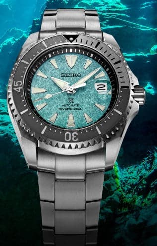 Seiko Prospex SPB353 Teal Dial Titanium Diver Watch - Skeie's Jewelers
