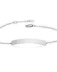 Carla | Nancy B. Horizontal Engravable Bar Bracelet
