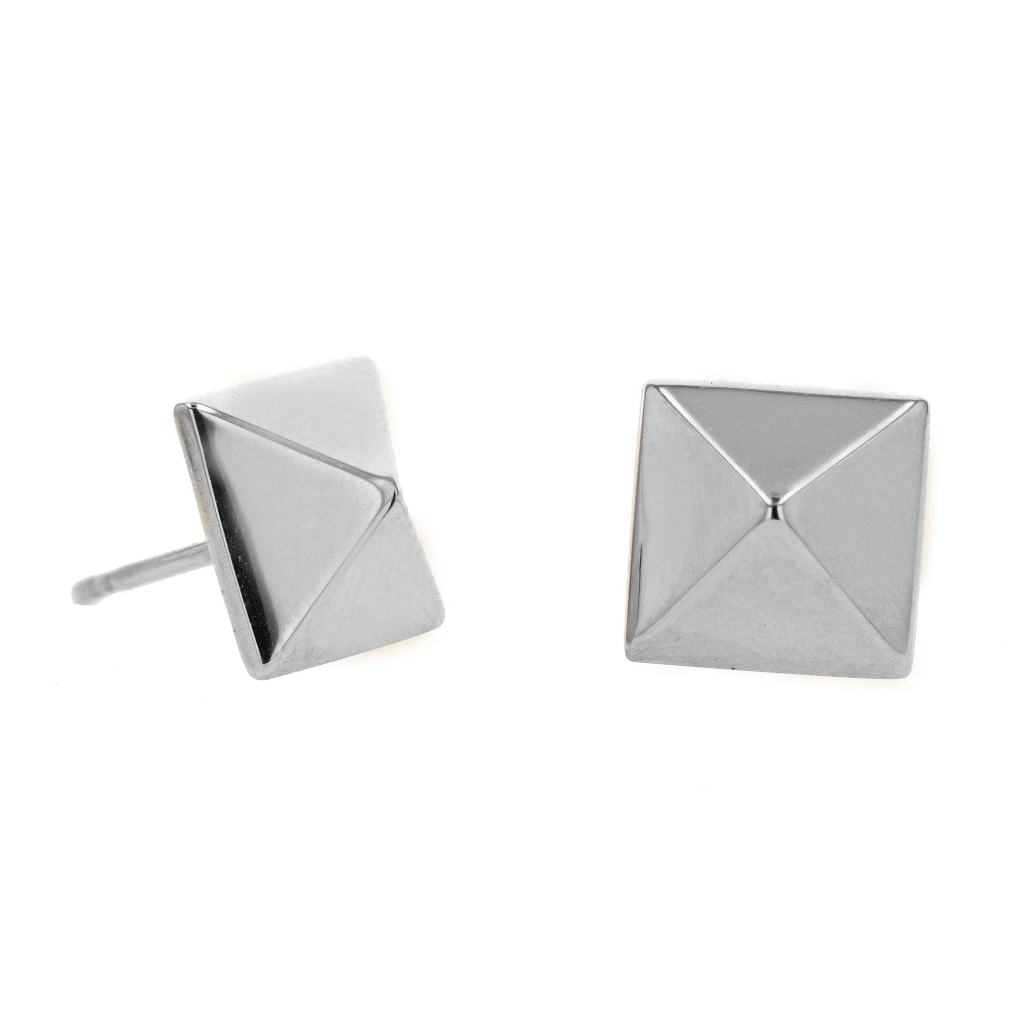 Pyramid Stud Earrings by Carla | Nancy B. Silver