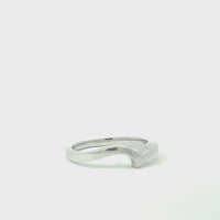 Ancora Wave Gold Ring