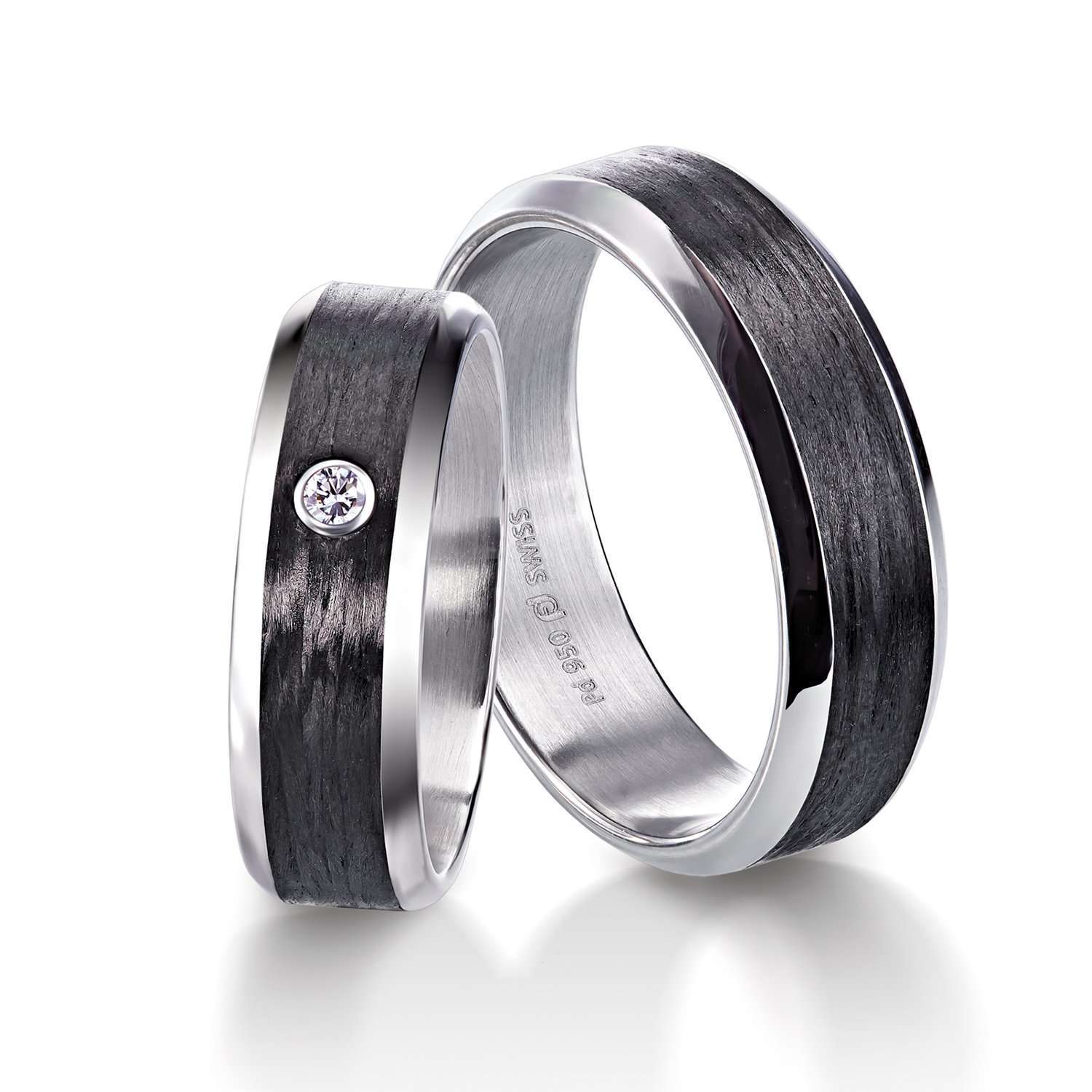Furrer Jacot Carbon Center Band - Skeie's Jewelers