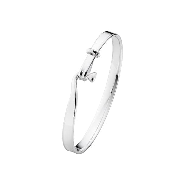 Georg Jensen Sterling Silver Torun Bangle Bracelet