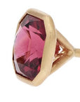 Kimberly Collins Square Faceted Rhodalite Garnet Studs