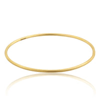 Lika Behar Yellow Gold 2mm Thin Bangle Bracelet