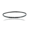 Lika Behar Oxidized Sterling Silver Hammered Bangle