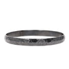 Lika Behar Oxidized Sterling Silver Hammered Bangle
