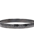 Oxidized Sterling Silver Hammered Fusion Bangle by Lika Behar - Skeie's Jewelers