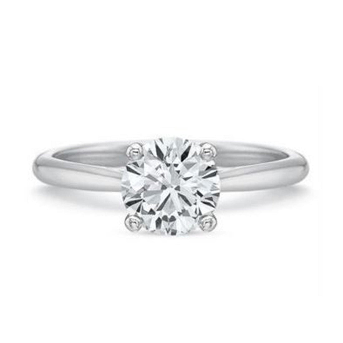 Solitaire 'New Aire' Engagement Ring by Precision Set - Semi-Mount - Skeie's Jewelers