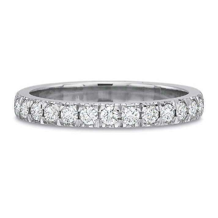 Precision Set New Aire Diamond Eternity Band 0.75ct - Skeie's Jewelers