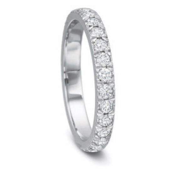 Precision Set New Aire Diamond Eternity Band 0.75ct - Skeie's Jewelers