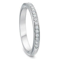 Precision Set 'New Aire' Half Round Beadset Band Ring