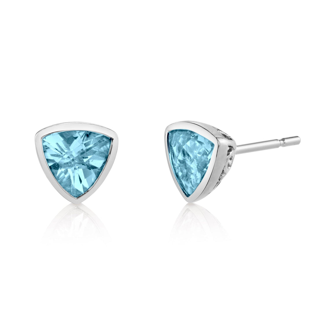 Stanton Color Trillian Aquamarine Stud Earrings - Skeie's Jewelers