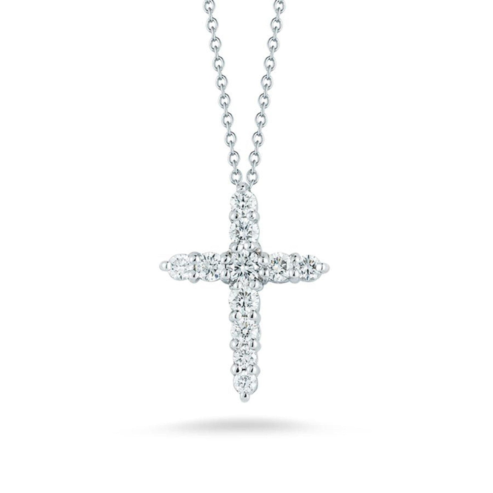 Roberto Coin Diamond Cross Pendant - Large